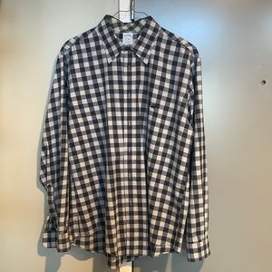 Blue & Gray Brooks Brothers Button Down - XL